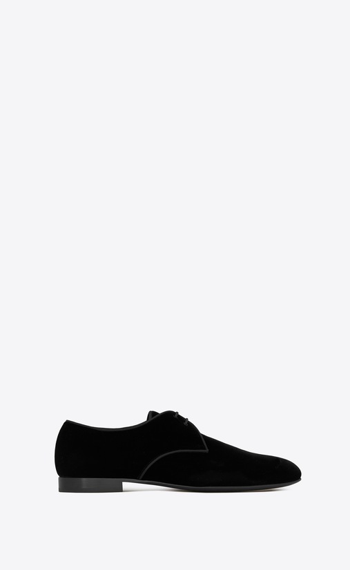 Smoking derby in velvet
